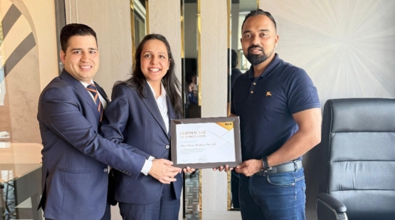 Silverdome Realtors receives a special Certificate of Appreciation from DLF for their exceptional contribution and consistent performance in premium real estate sales. This recognition reflects the team’s dedication, professionalism, and commitment to delivering excellence in every client experience.