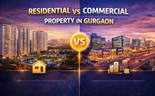 Residential vs Commercial Property in Gurgaon